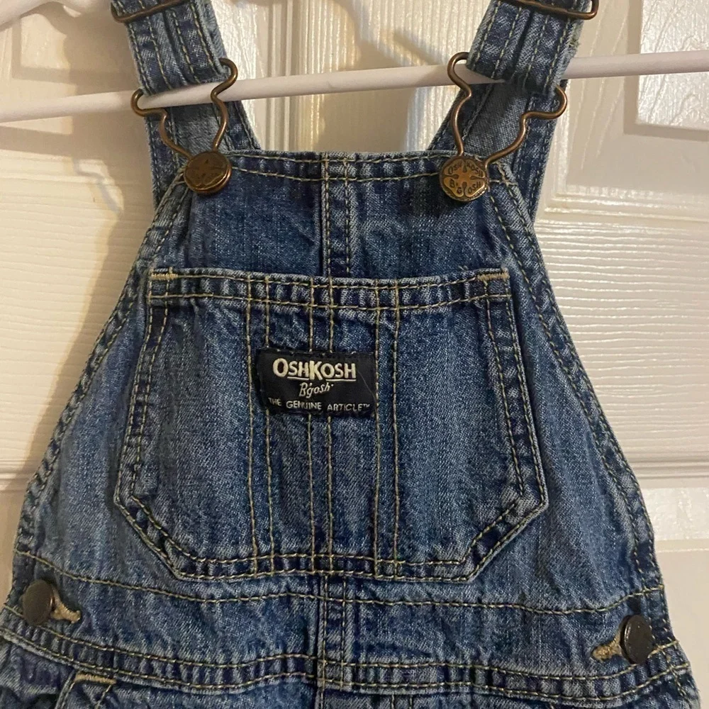 Oshkosh‎ B’Gosh Denim Bib Overalls - 18 months